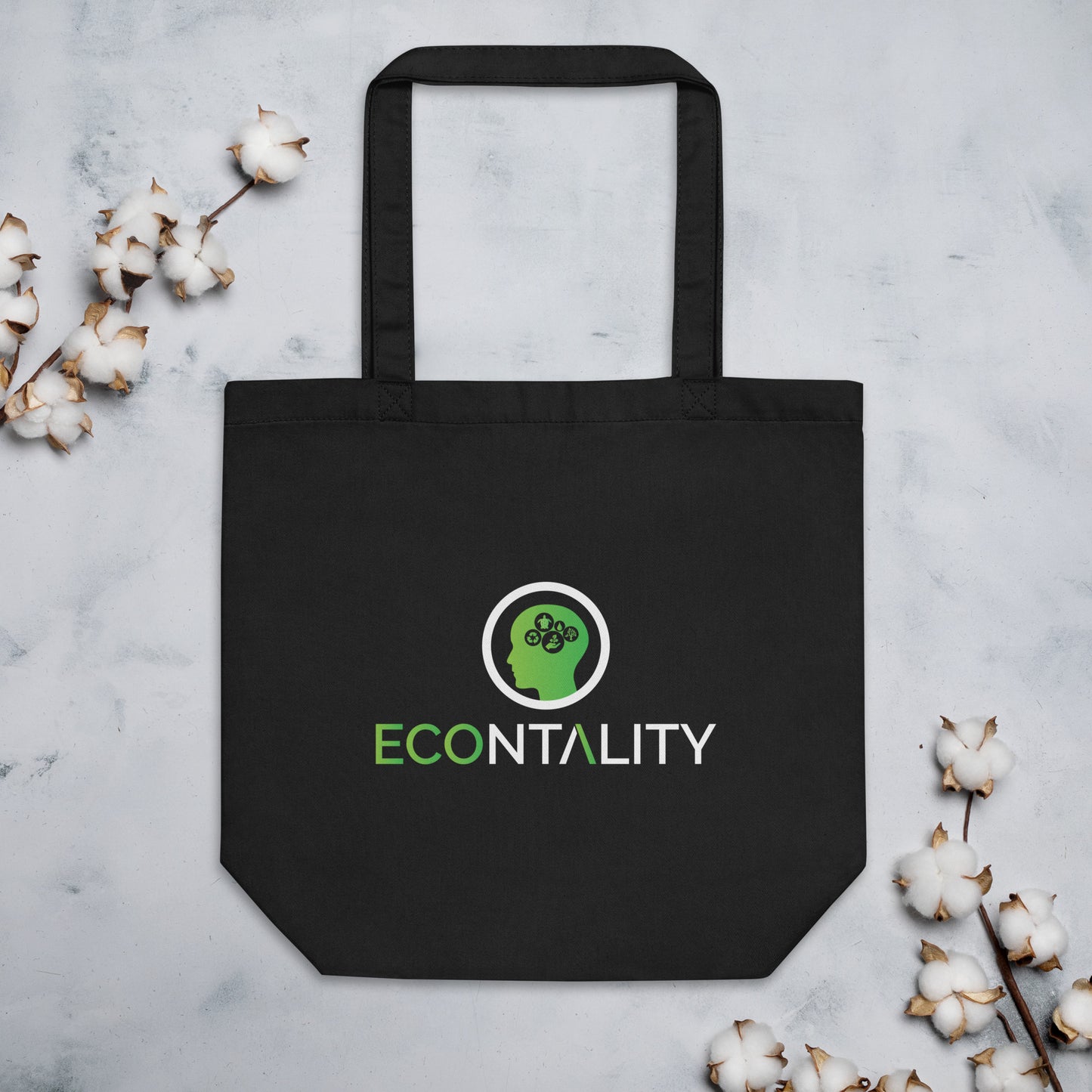 Eco-Friendly Unisex Tote Bags: Eco - Logo Stylish Sustainability for Every Day