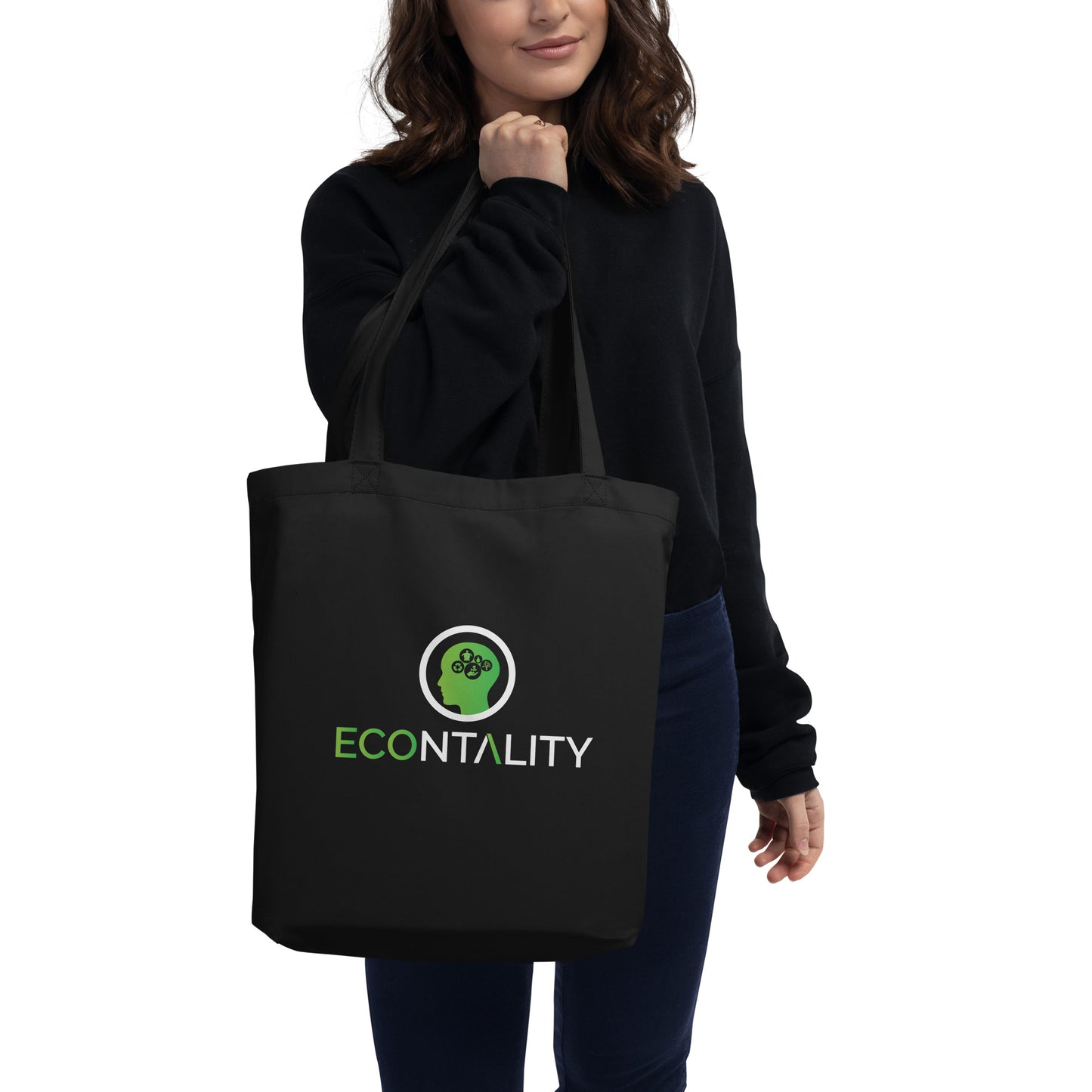 Eco-Friendly Unisex Tote Bags: Eco - Logo Stylish Sustainability for Every Day