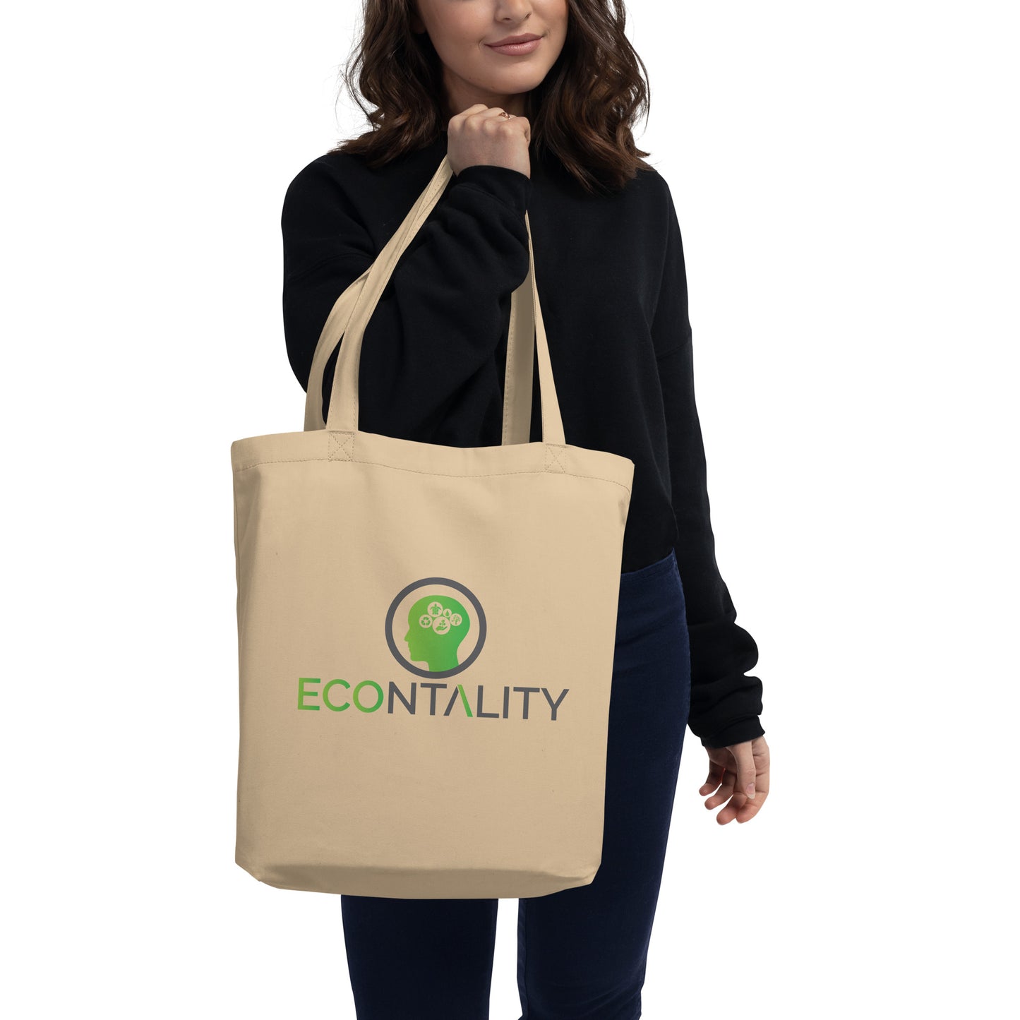 Eco-Friendly Unisex Tote Bags: Eco - Logo Stylish Sustainability for Every Day