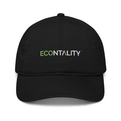 Organic dad hat Econtality Wordmark Logo Eco-friendly