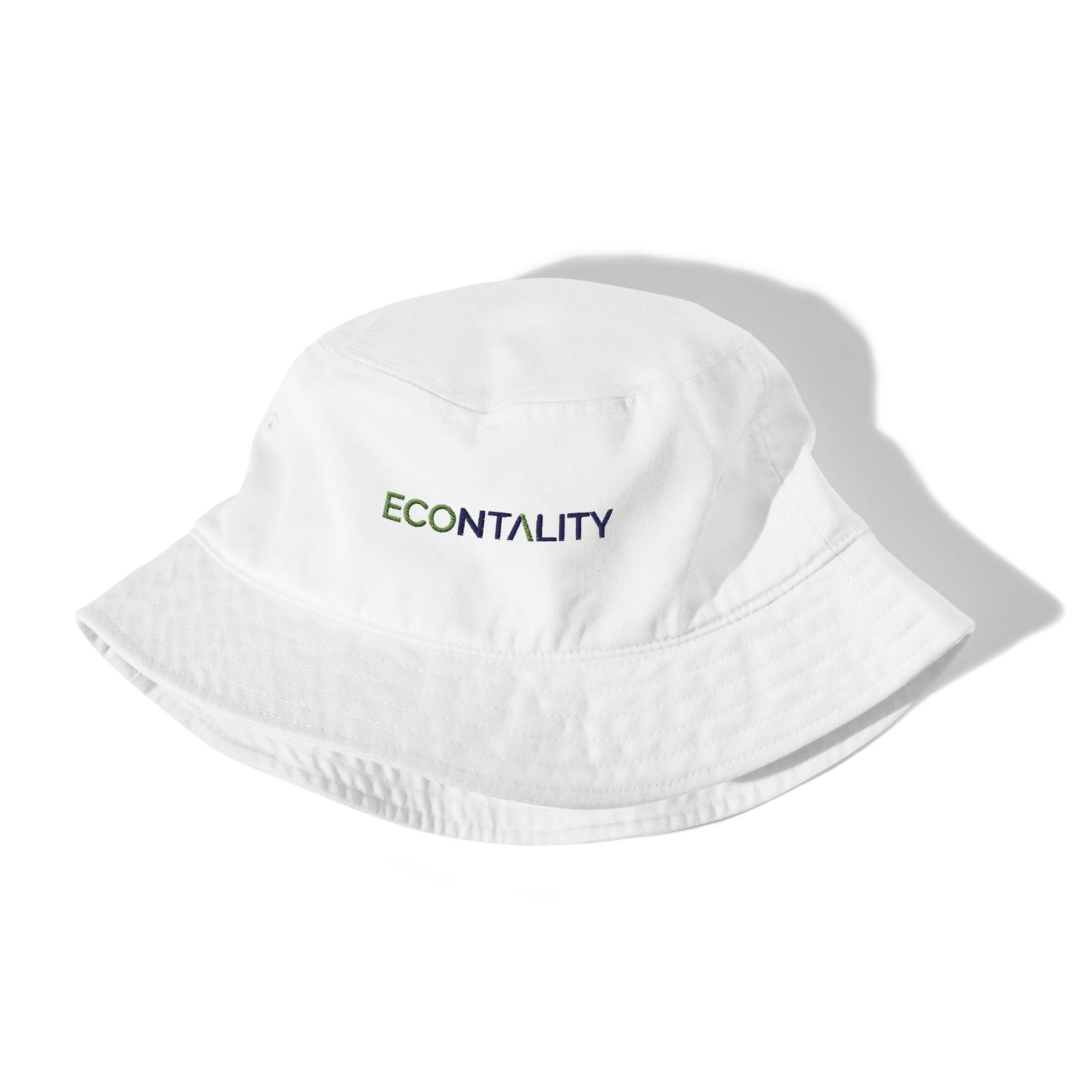 Econtality Wordmark Logo Organic Bucket Hat