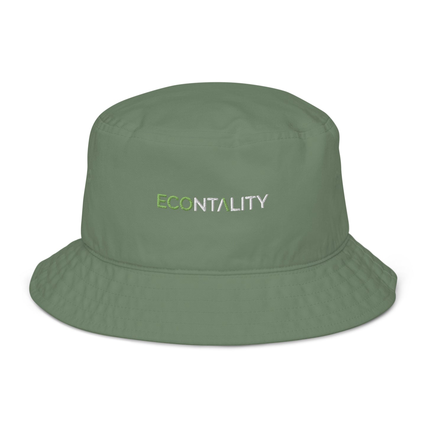 Econtality Wordmark Logo Organic Bucket Hat