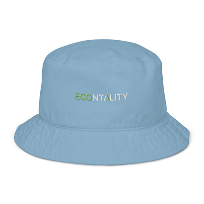 Econtality Wordmark Logo Organic Bucket Hat