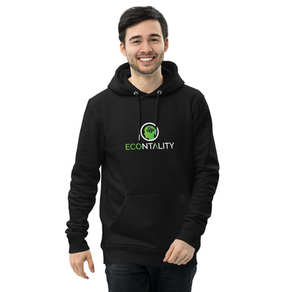 Unisex Essential Eco Hoodie | Eco - Logo Sustainable Comfort and Style