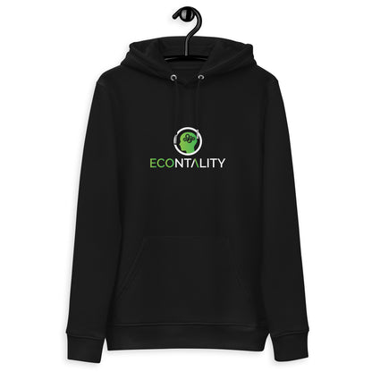 Unisex Essential Eco Hoodie | Eco - Logo Sustainable Comfort and Style