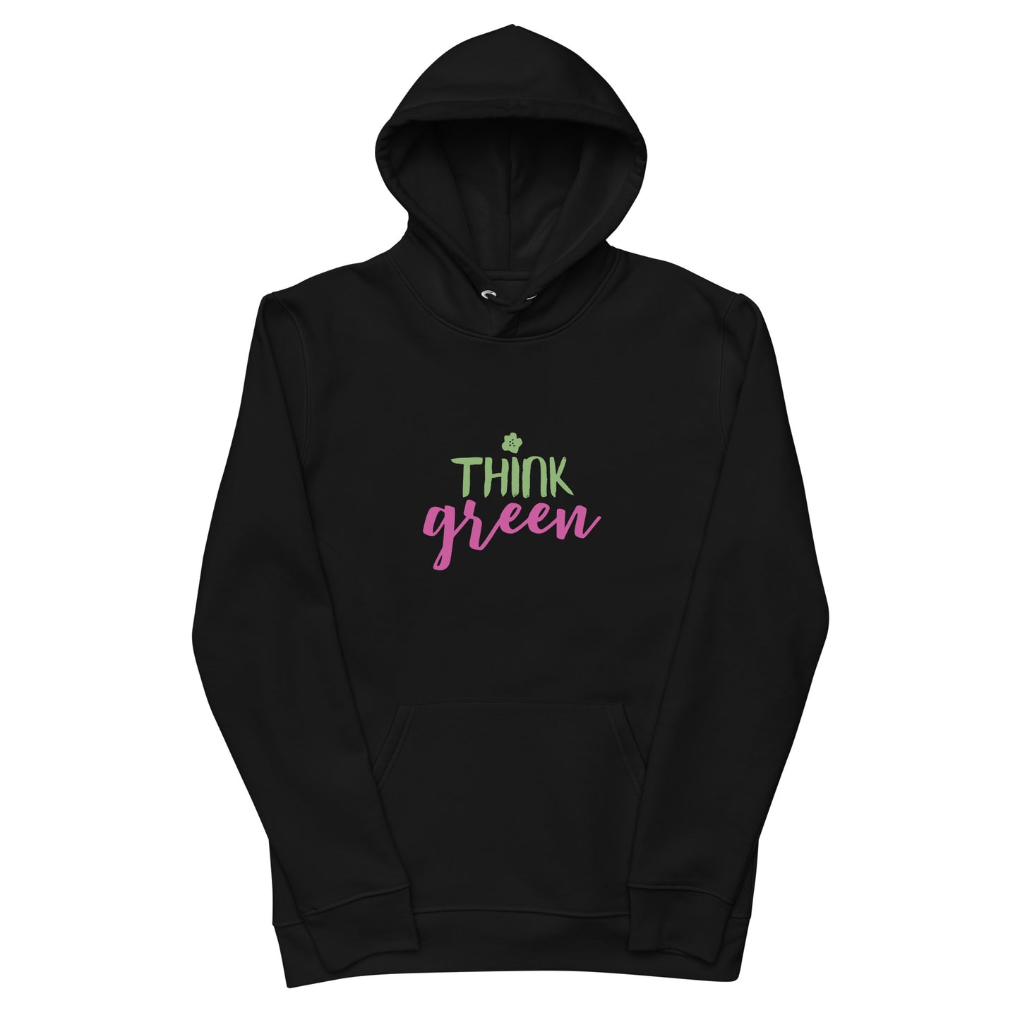 Think Green | Unisex essential Eco Hoodie | Sustainable Comfort and Style