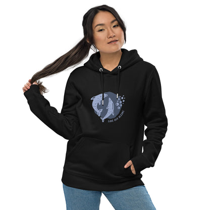 Save Our Oceans | Unisex essential Eco Hoodie | Sustainable Comfort and Style