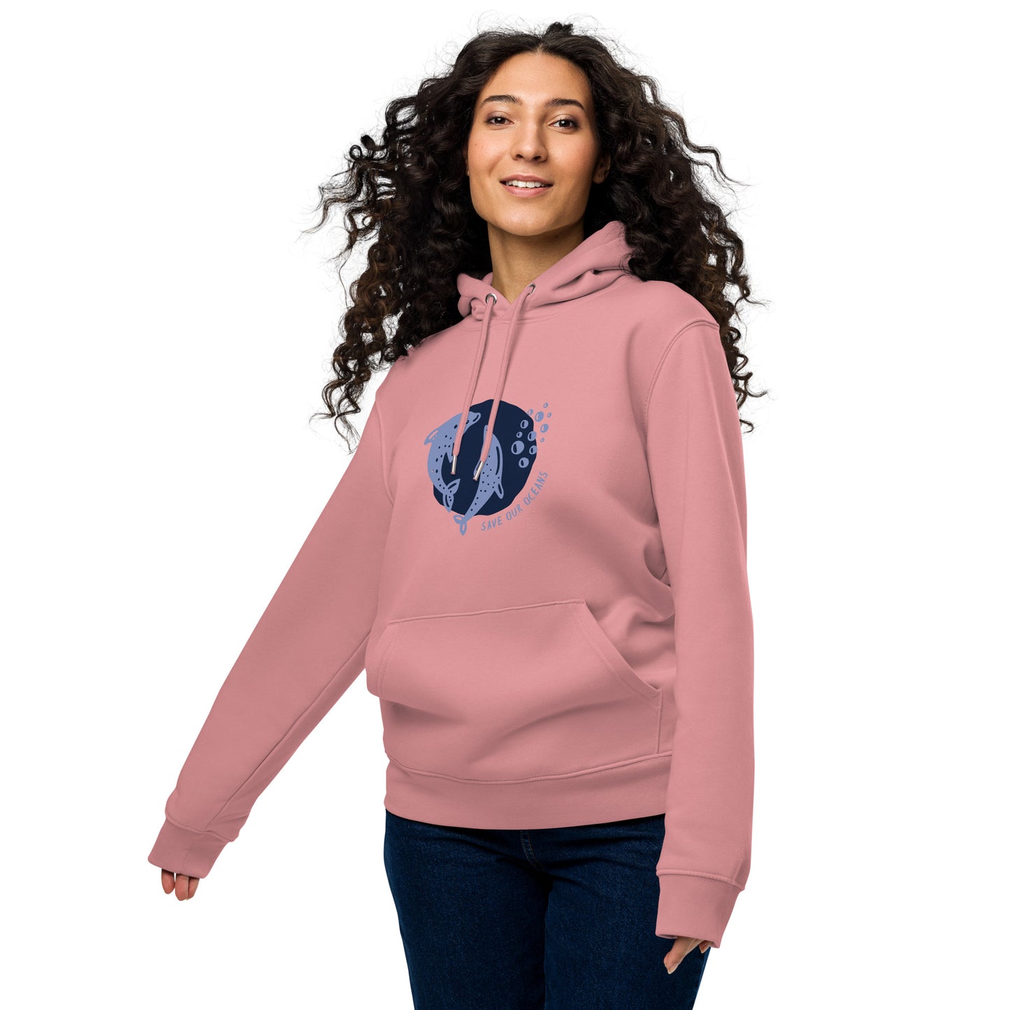 Save Our Oceans | Unisex essential Eco Hoodie | Sustainable Comfort and Style