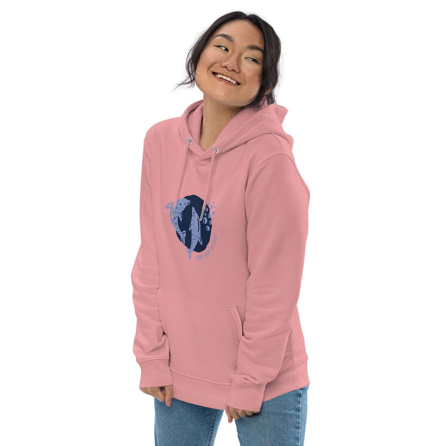 Save Our Oceans | Unisex essential Eco Hoodie | Sustainable Comfort and Style