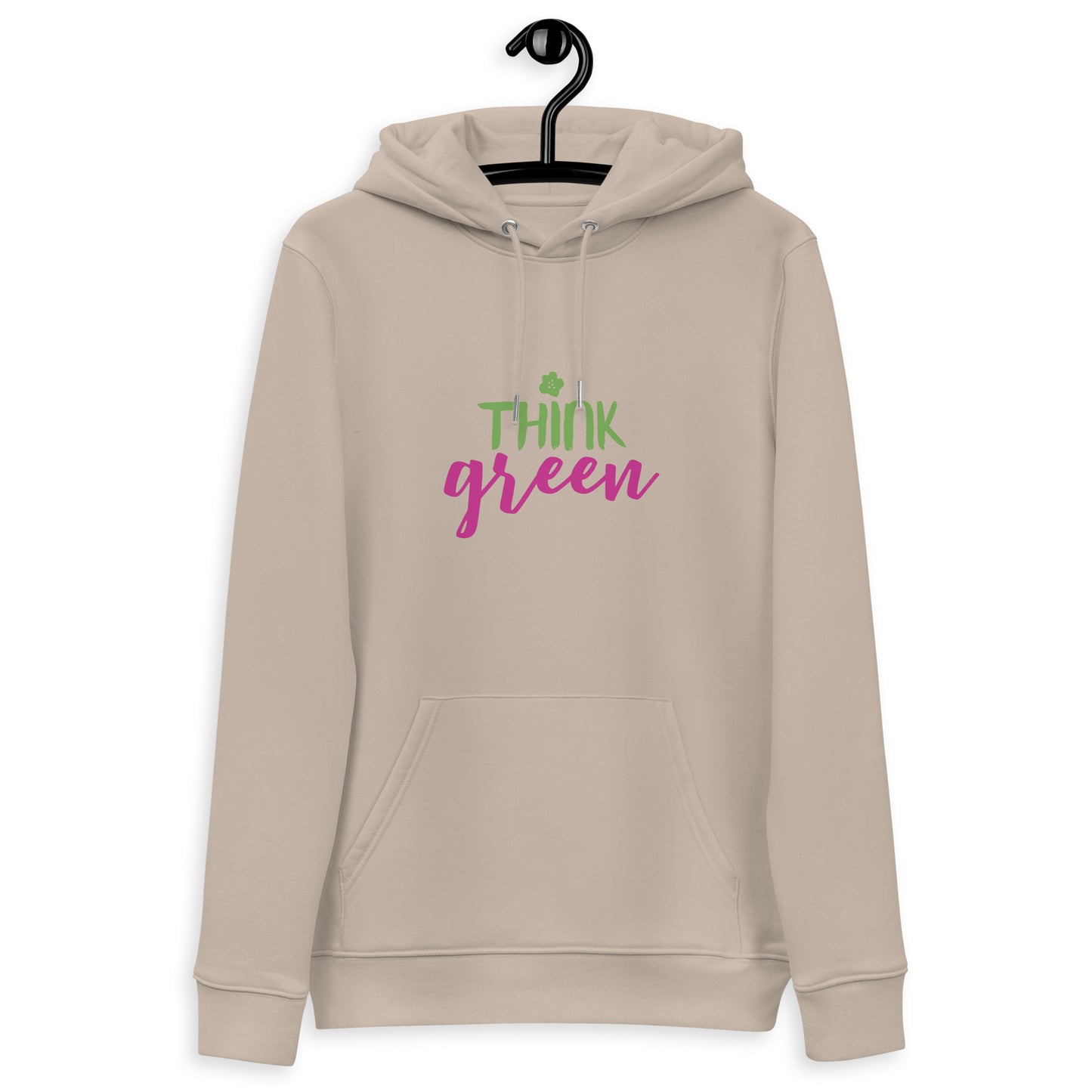 Think Green | Unisex essential Eco Hoodie | Sustainable Comfort and Style