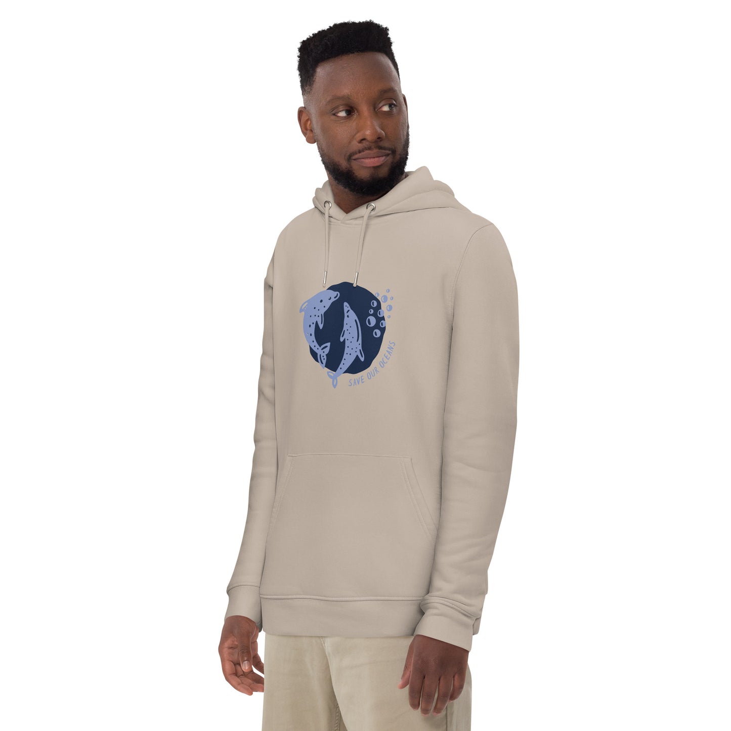 Save Our Oceans | Unisex essential Eco Hoodie | Sustainable Comfort and Style