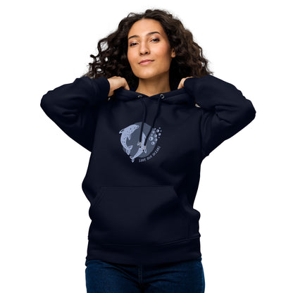 Save Our Oceans | Unisex essential Eco Hoodie | Sustainable Comfort and Style