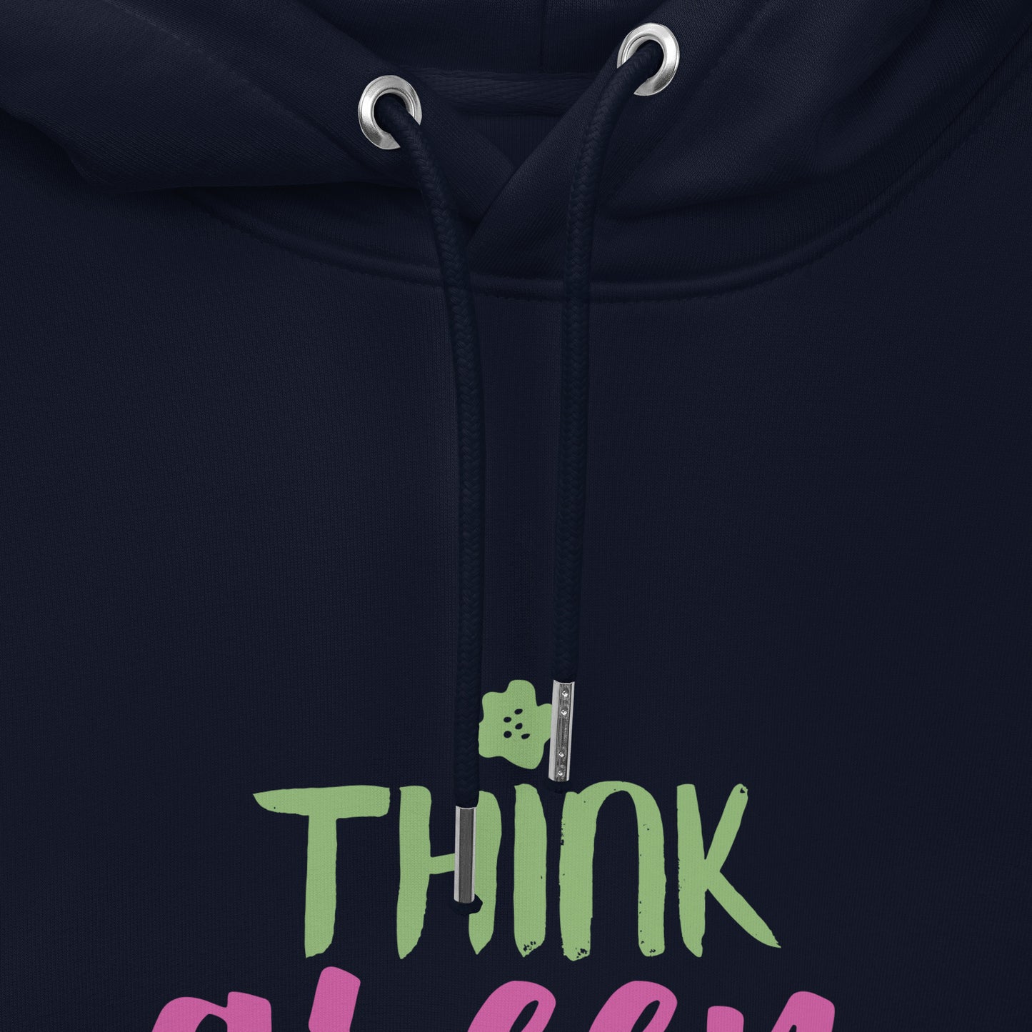 Think Green | Unisex essential Eco Hoodie | Sustainable Comfort and Style