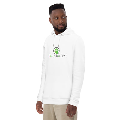 Unisex Essential Eco Hoodie | Eco - Logo Sustainable Comfort and Style