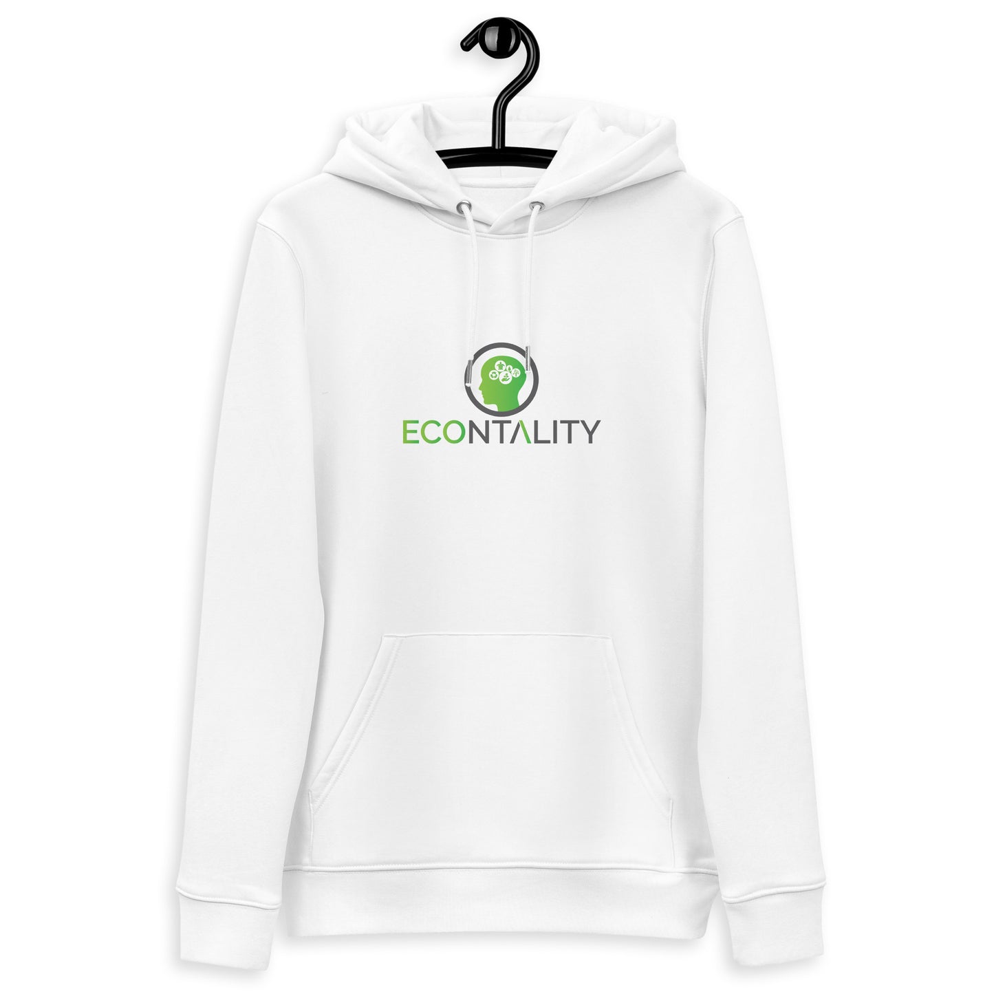 Unisex Essential Eco Hoodie | Eco - Logo Sustainable Comfort and Style