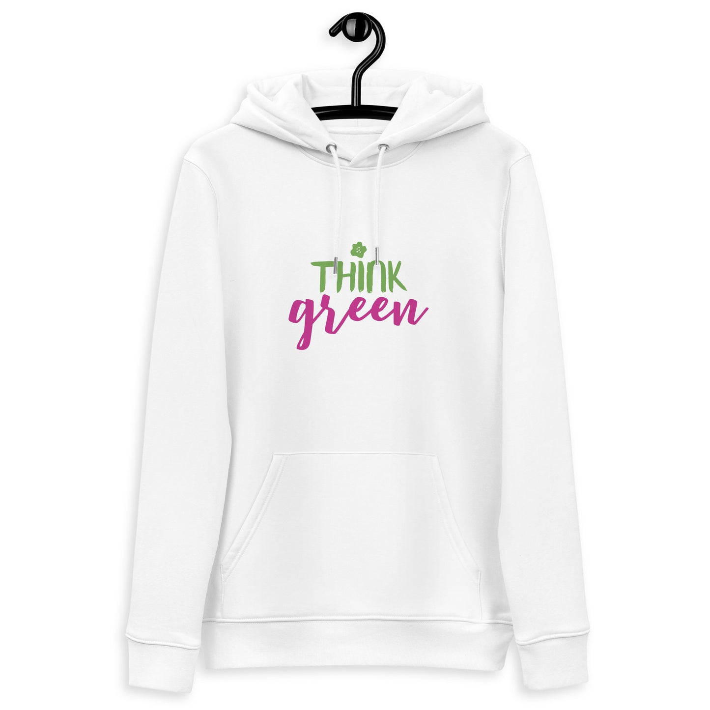 Think Green | Unisex essential Eco Hoodie | Sustainable Comfort and Style