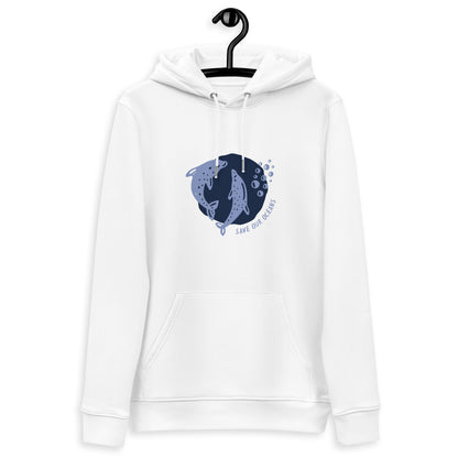 Save Our Oceans | Unisex essential Eco Hoodie | Sustainable Comfort and Style