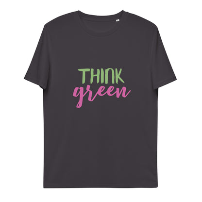 Think Green unisex organic cotton t-shirt