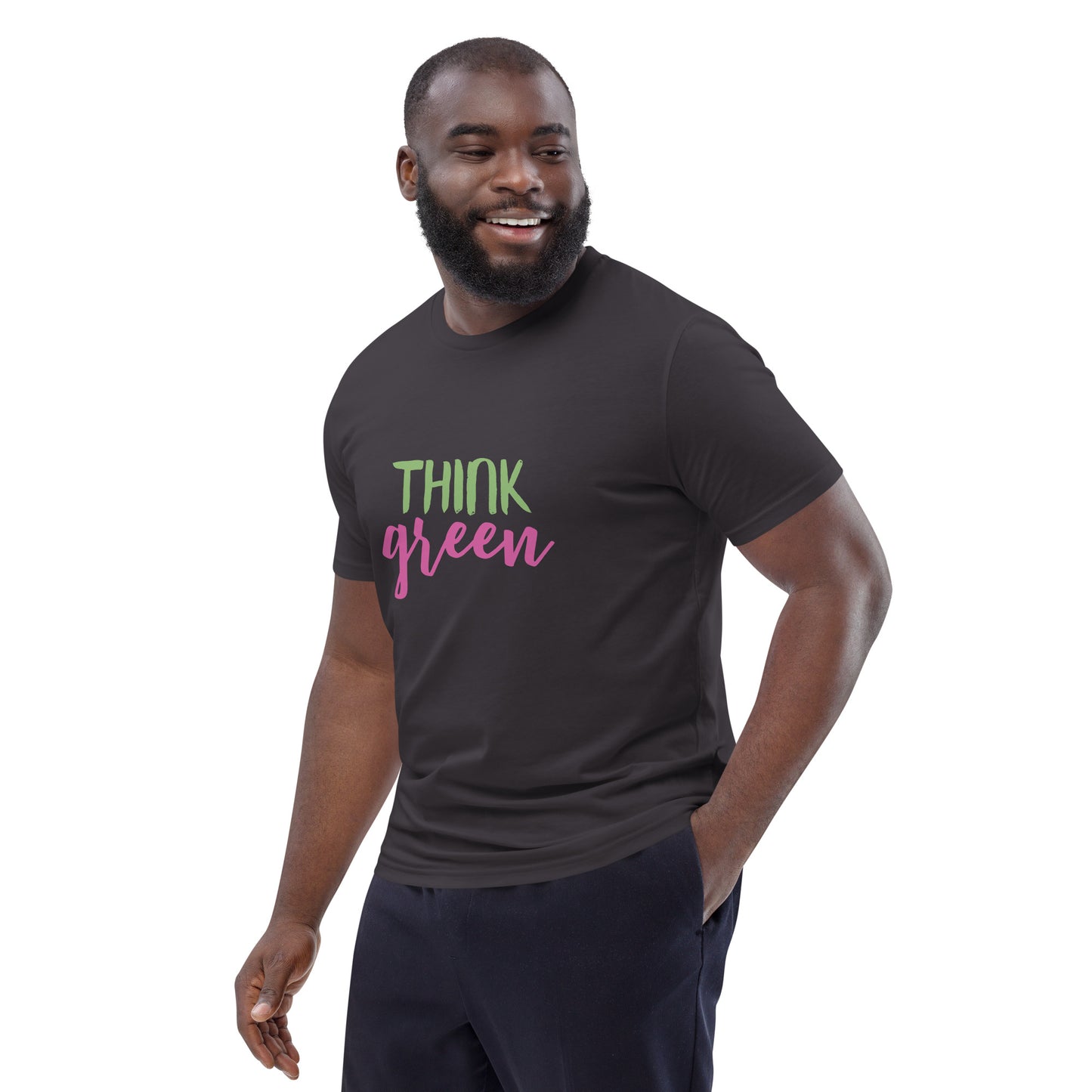 Think Green unisex organic cotton t-shirt