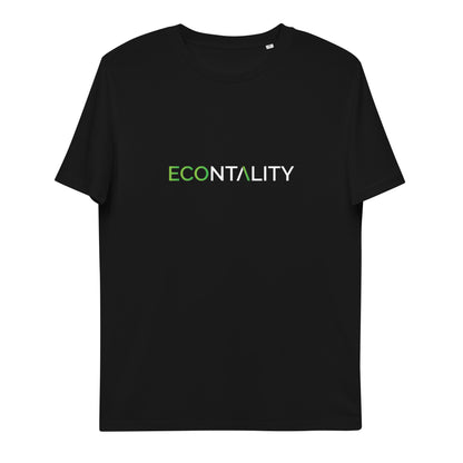 Econtality Wordmark Logo Unisex organic cotton t-shirt