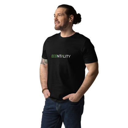 Econtality Wordmark Logo Unisex organic cotton t-shirt