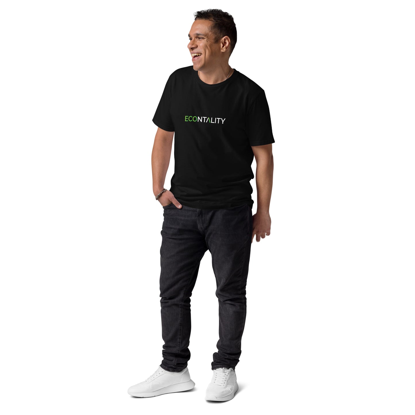 Econtality Wordmark Logo Unisex organic cotton t-shirt