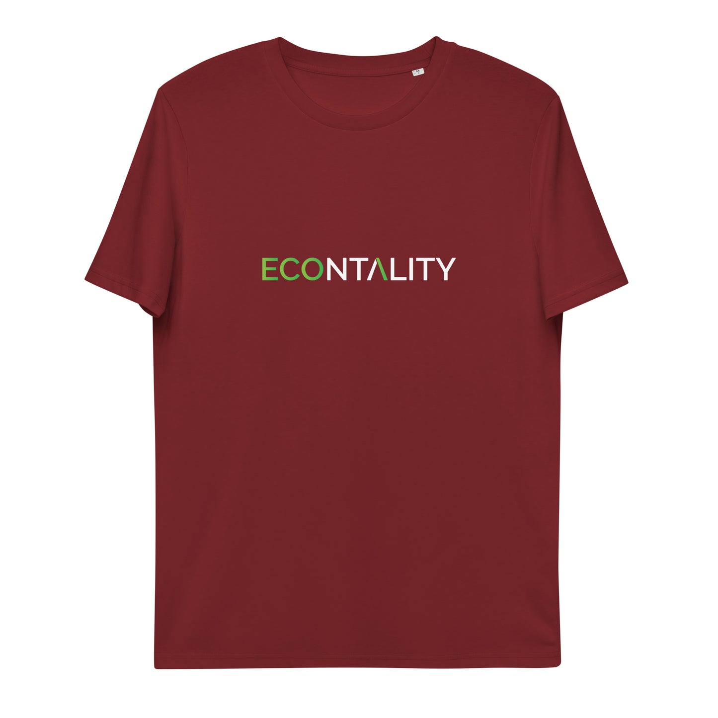 Econtality Wordmark Logo Unisex organic cotton t-shirt