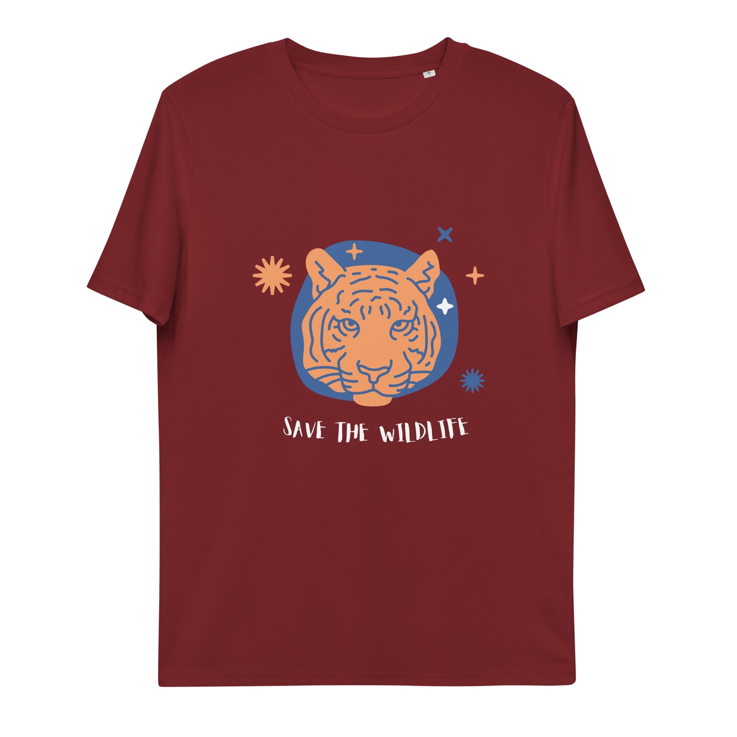 Save the wildlife Unisex organic cotton t-shirt