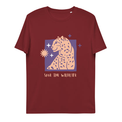 Save the Wildlife Unisex organic cotton t-shirt