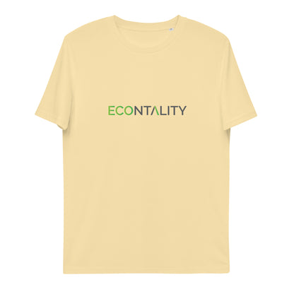 Econtality Wordmark Logo Unisex organic cotton t-shirt