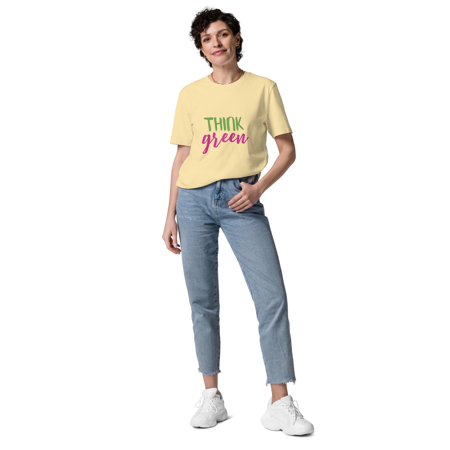 Think Green unisex organic cotton t-shirt