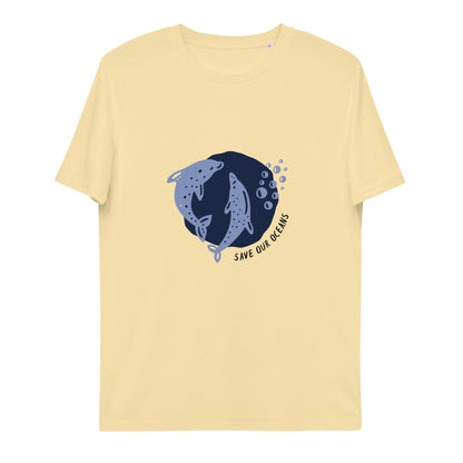 Save Our Oceans unisex organic cotton t-shirt