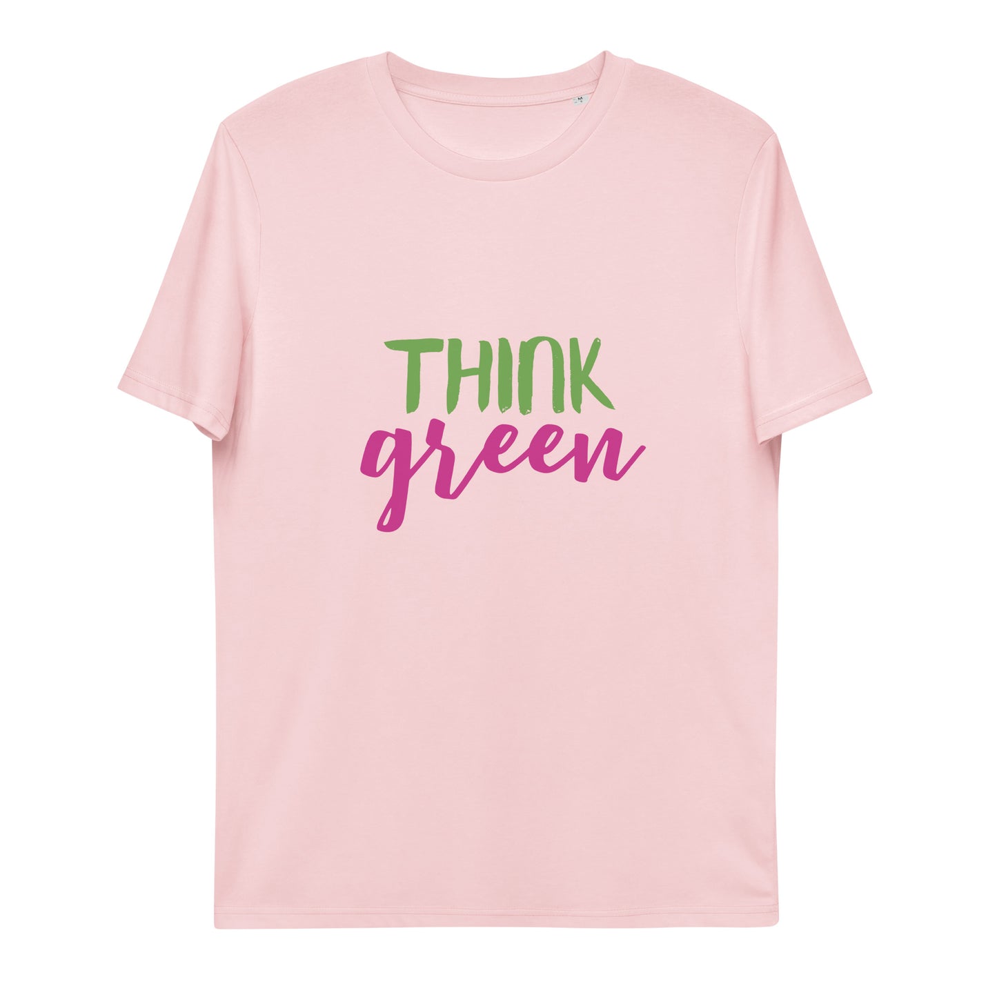 Think Green unisex organic cotton t-shirt