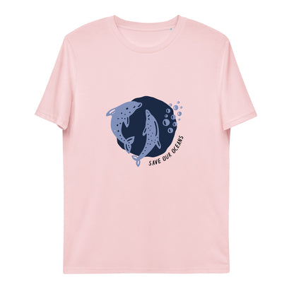 Save Our Oceans unisex organic cotton t-shirt