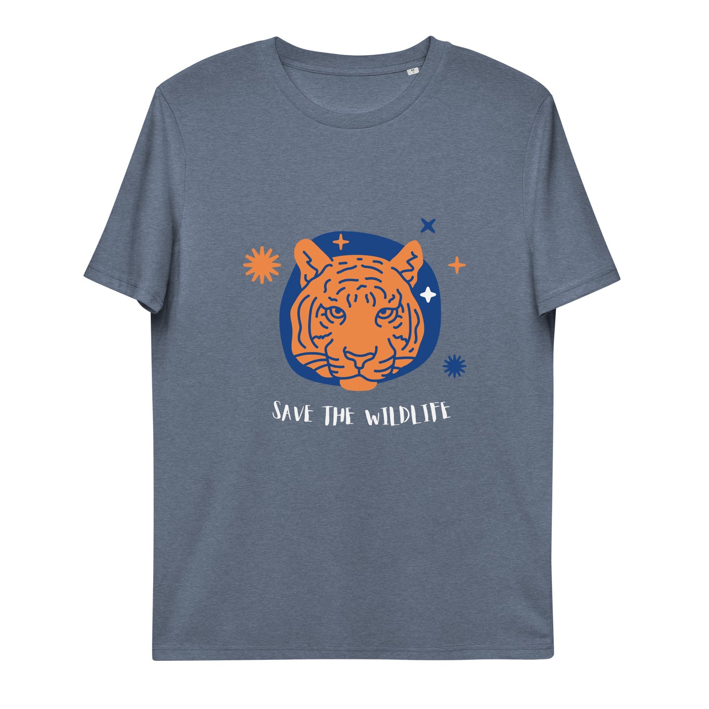 Save the wildlife Unisex organic cotton t-shirt