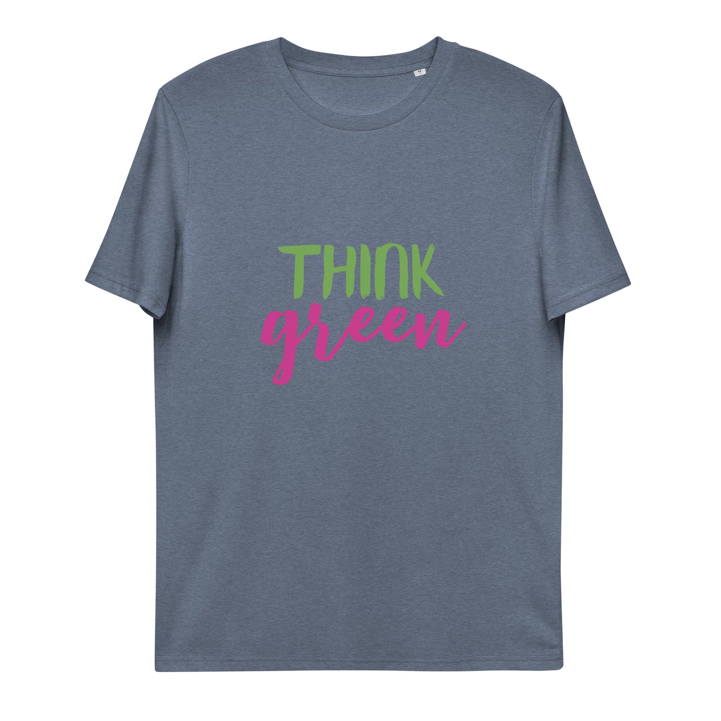 Think Green unisex organic cotton t-shirt