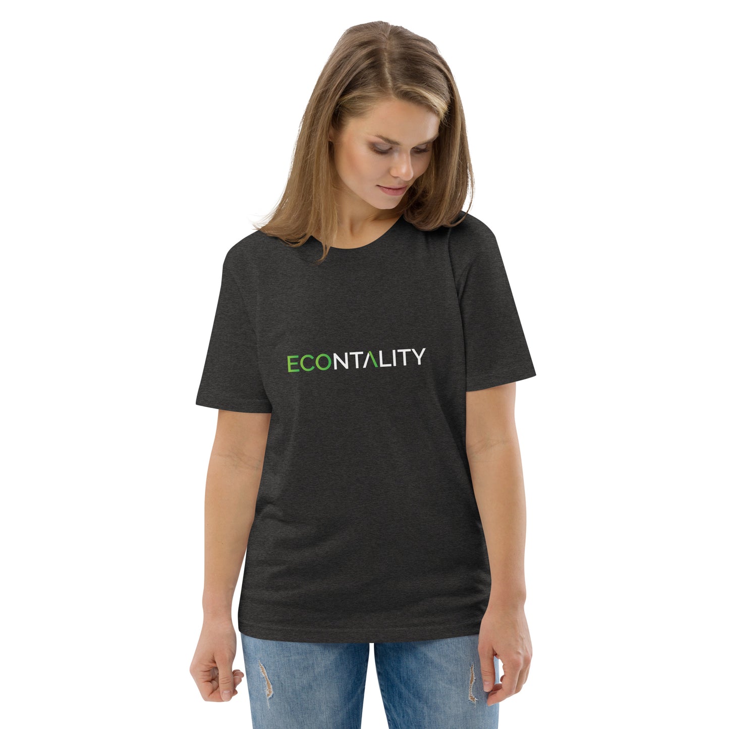 Econtality Wordmark Logo Unisex organic cotton t-shirt