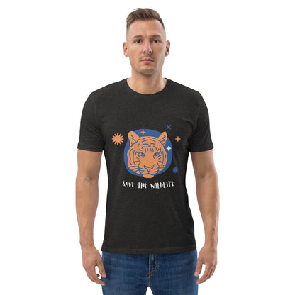 Save the wildlife Unisex organic cotton t-shirt