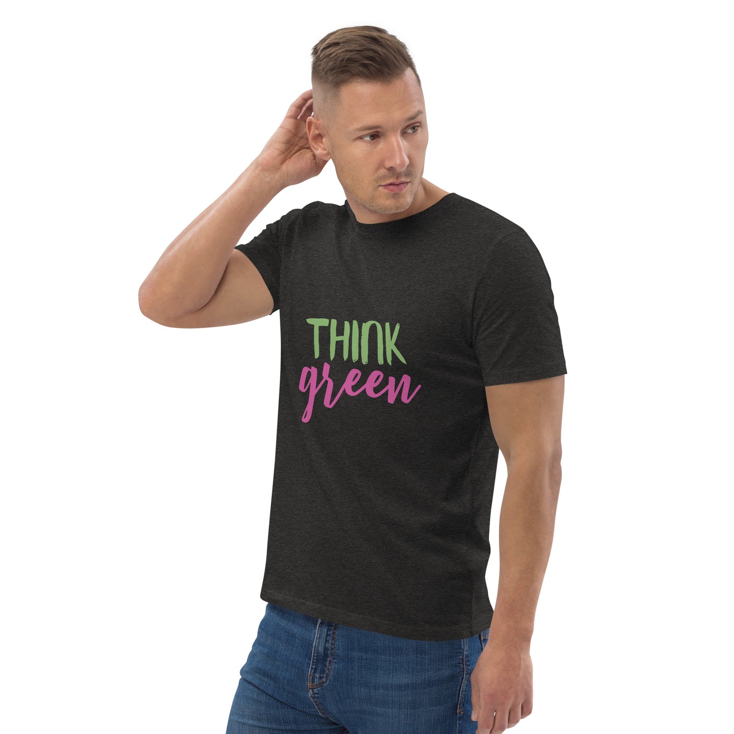 Think Green unisex organic cotton t-shirt