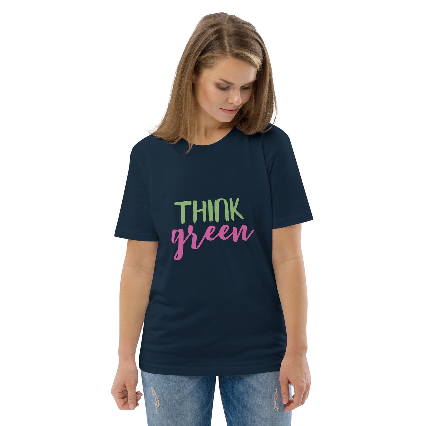 Think Green unisex organic cotton t-shirt