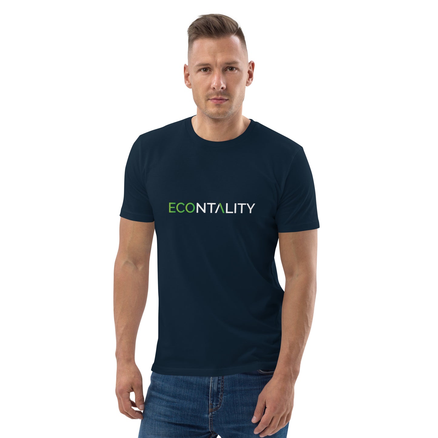 Econtality Wordmark Logo Unisex organic cotton t-shirt