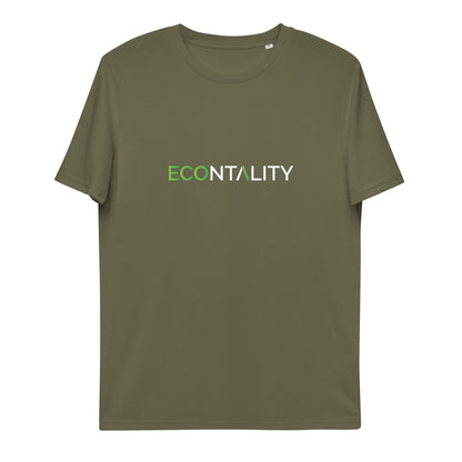 Econtality Wordmark Logo Unisex organic cotton t-shirt