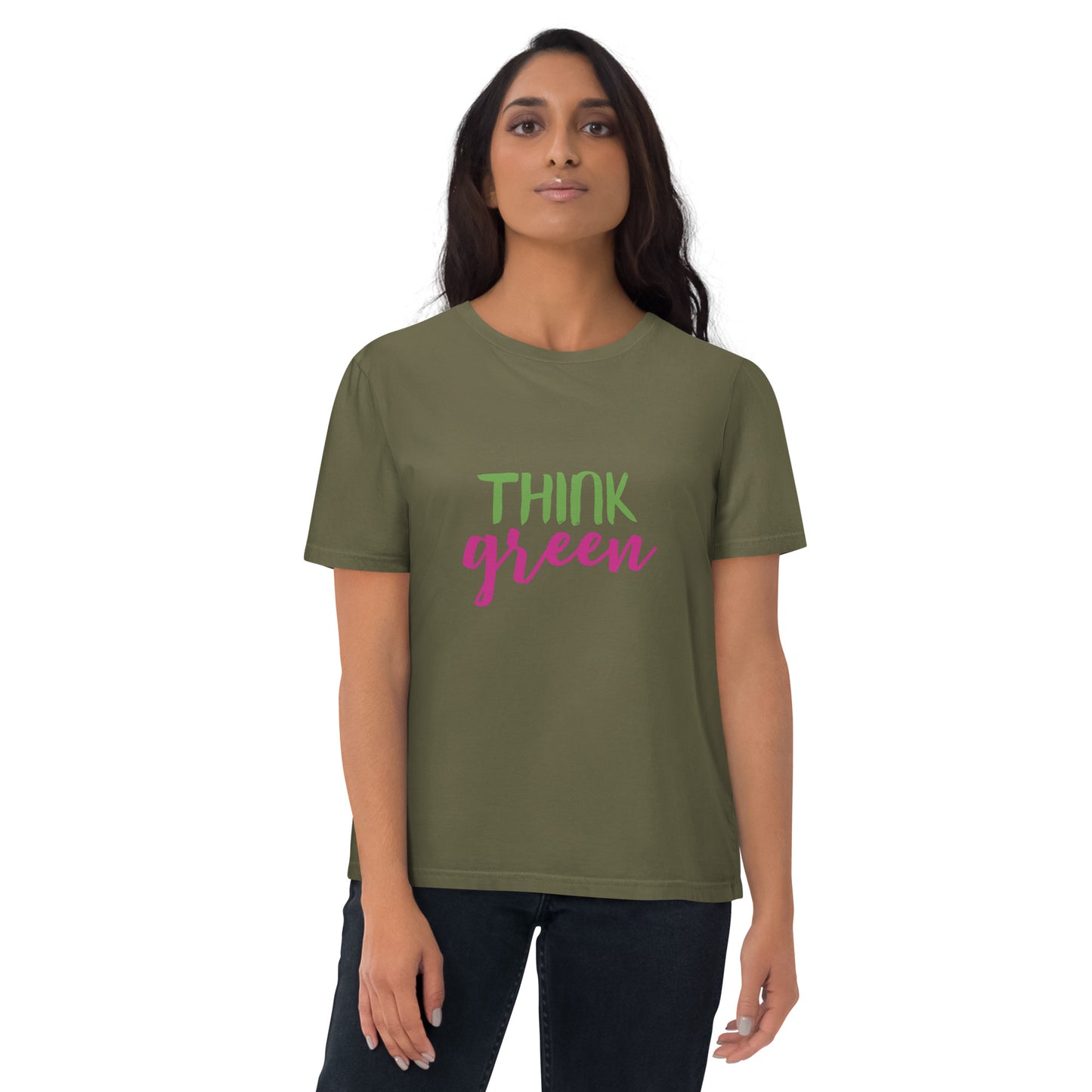 Think Green unisex organic cotton t-shirt