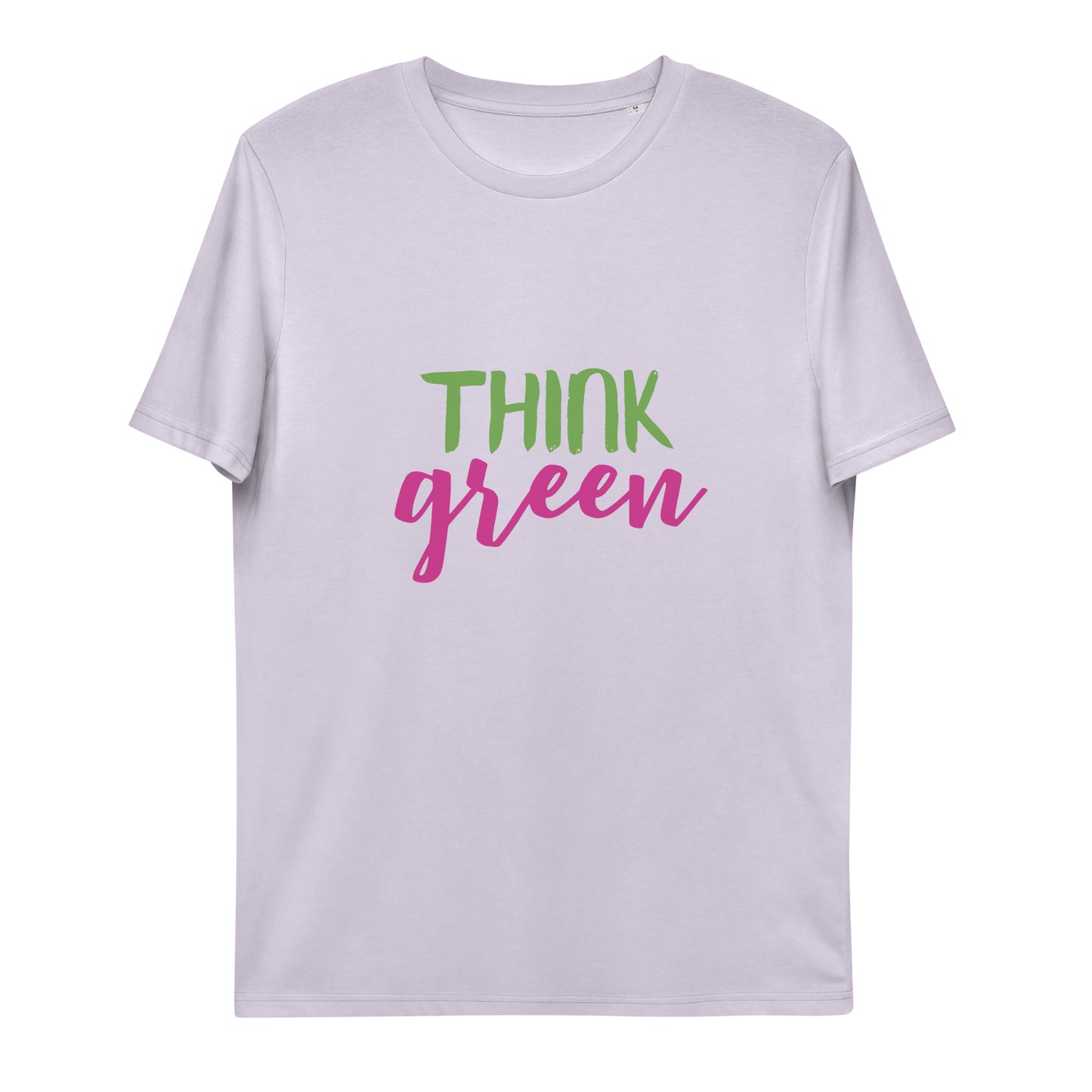 Think Green unisex organic cotton t-shirt