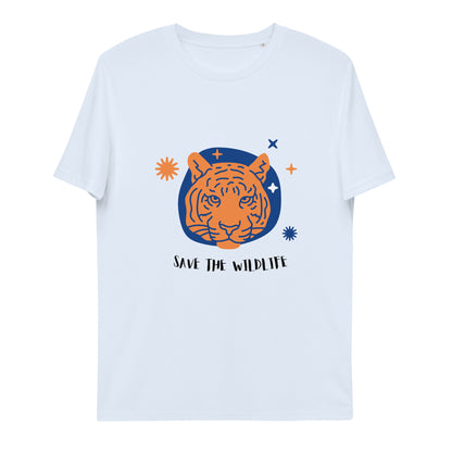 Save the wildlife Unisex organic cotton t-shirt