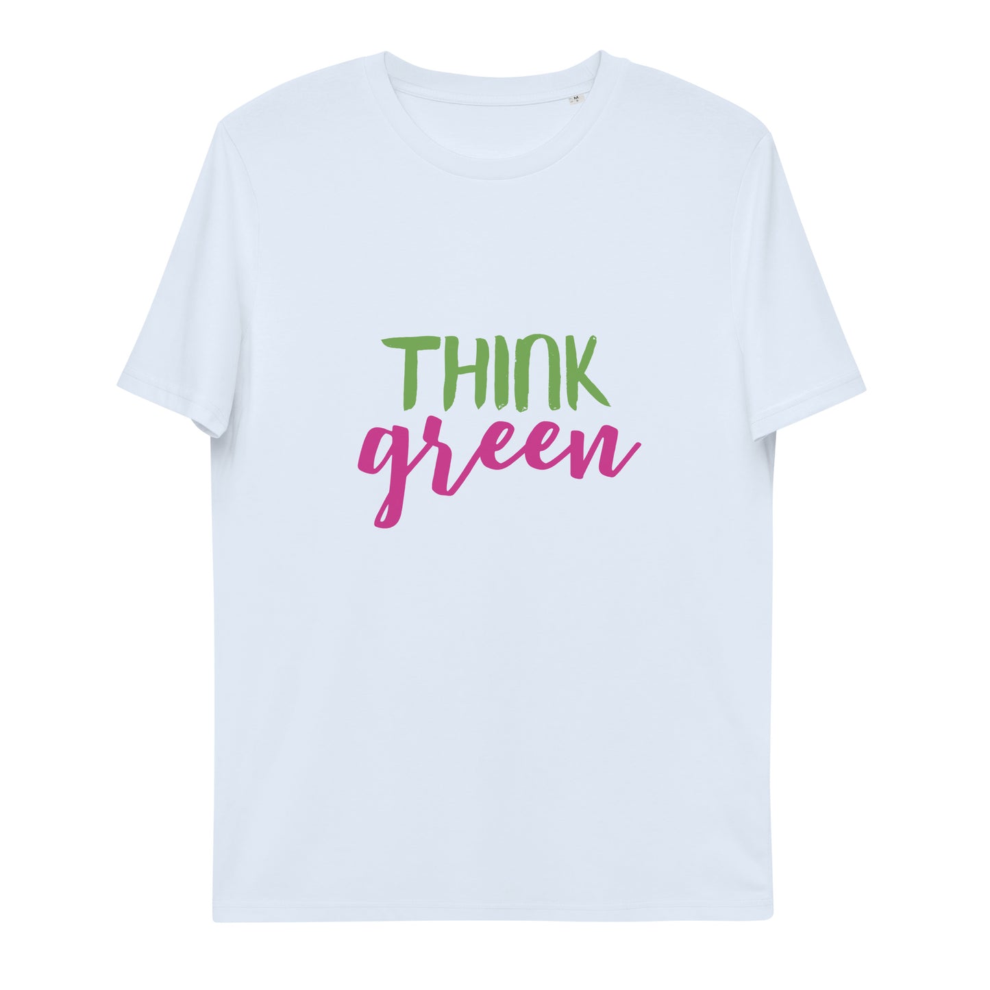 Think Green unisex organic cotton t-shirt