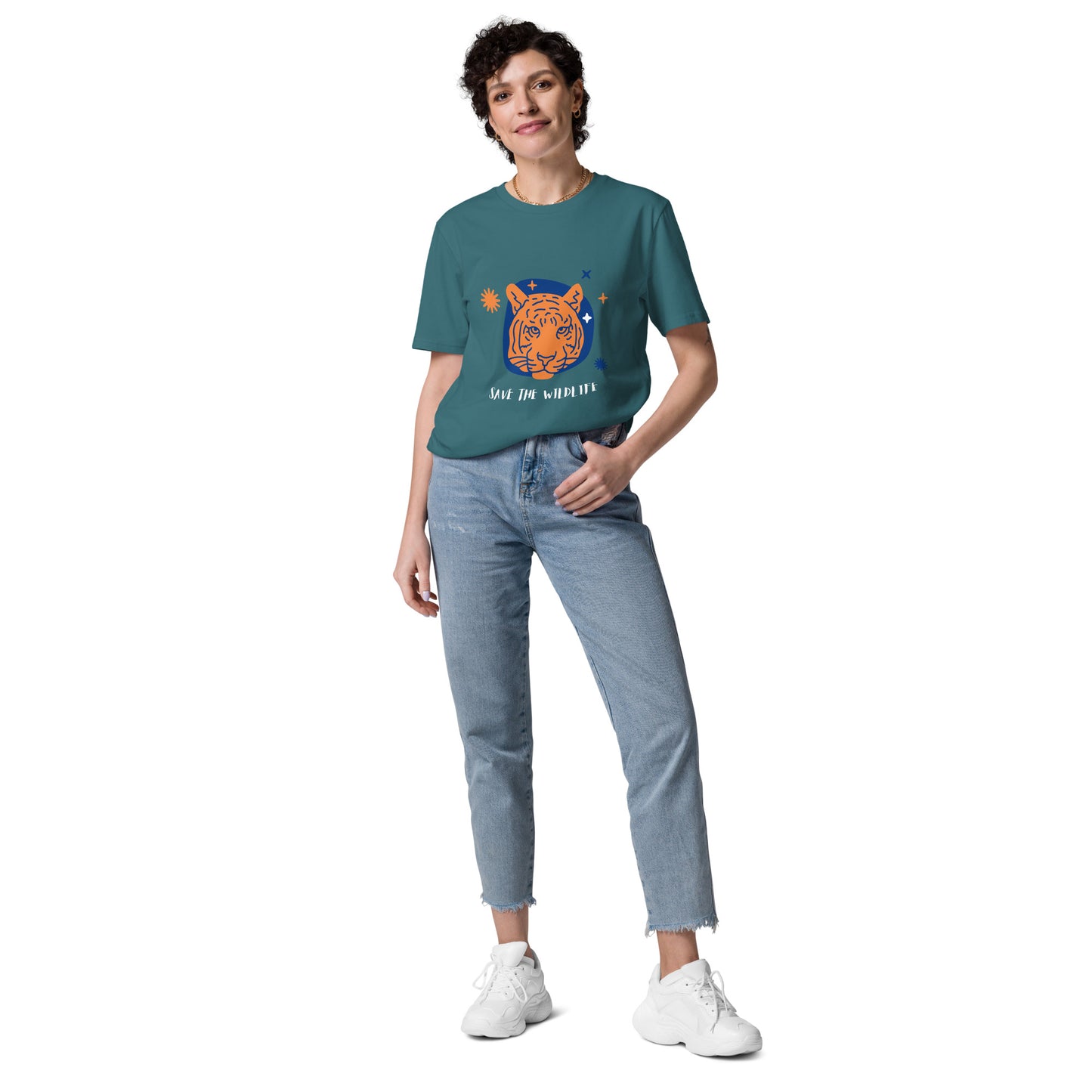 Save the wildlife Unisex organic cotton t-shirt