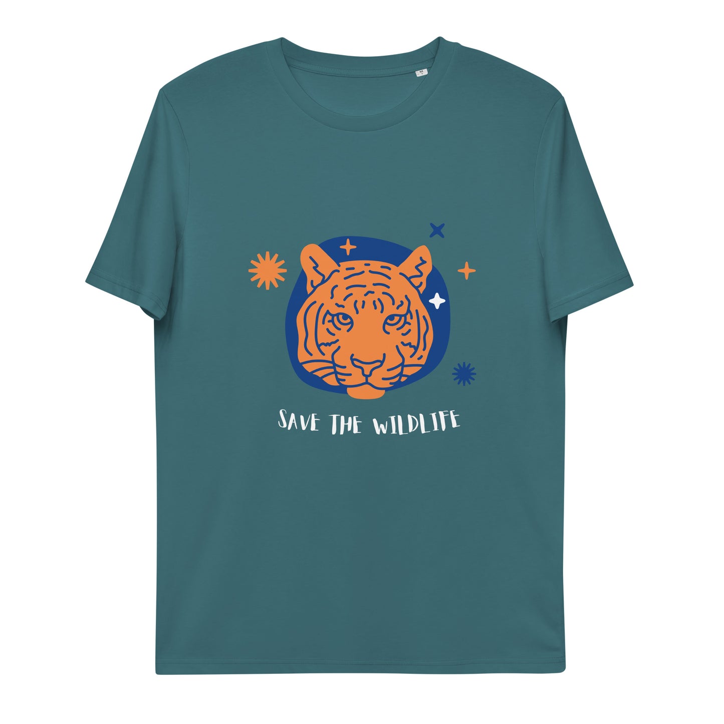 Save the wildlife Unisex organic cotton t-shirt