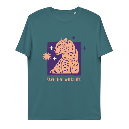 Save the Wildlife Unisex organic cotton t-shirt