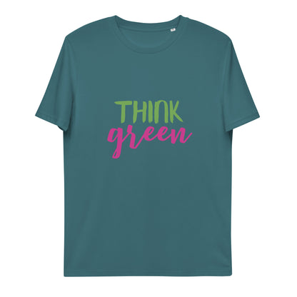 Think Green unisex organic cotton t-shirt